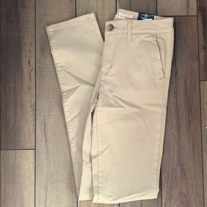 American Eagle Skinny Leg Khakis